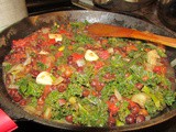 Kale Kala Chana Stew