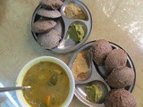 Ragi Idli and Dosa, Take 3