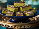 Dubai chocolate style barfi
