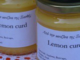 Lemon curd κοινώς Λεμονόκρεμα