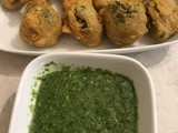 Broccoli pakoras/bhajias
