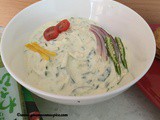 Cucumber Wasabi Yogurt Dip