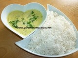 Gujarati Kadhi with fenugreek