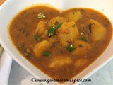 Mathura ke Aloo (Spicy potato curry from mathura)