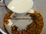 Mung beans with yoghurt (Khatta Mug)