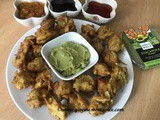 Pakoras with Holy Moly Guacamole