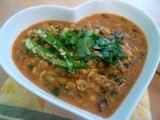 Sprouted Mung beans curry