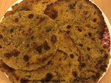 Veganuary Journey – Multigrain Fenugreek Parathas (Theplas)