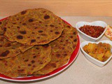 Veganuary Journey – Vegan Parathas (theplas) with Apple