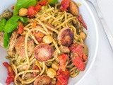 30 Minute Mediterranean Chicken Sausage Pasta {gf, df}