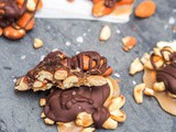 5 Ingredient Vegan Caramel Chocolate Turtles {gf}