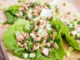 Asian Chicken Lettuce Wraps {Gluten-Free, Dairy-Free}