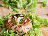 Asian Quinoa Pork Burgers {Gluten-Free, Dairy-Free}