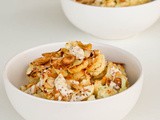 Cauliflower Couscous with Garlic and Toasted Almonds
