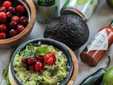 Cranberry Guacamole {Gluten-Free, Vegan}