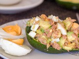 Healthy Avocado Tuna Egg Salad {gf, df}