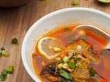 Kimchi Soup with Chicken {Gluten-Free, Dairy-Free}