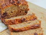 One Bowl Vegan Gluten-Free Banana Bread with Dark Chocolate Chips