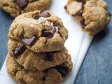 Paleo Chocolate Chip Cookies with Tahini {Gluten-Free, Dairy-Free}