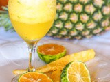 Pineapple Seltzer Fizz {gf, Vegan, Refined Sugar Free}