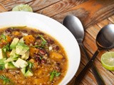 Quinoa Black Bean Pumpkin Soup {Gluten-Free, Vegan}