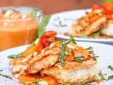 Red Snapper Fish with Romesco Sauce {gf, df}