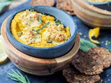 Savory Pumpkin Dip with Rosemary Cashew Ricotta {gf, Paleo, Vegan} + a Giveaway