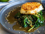 Seared Chilean Sea Bass Recipe with Asian Sauce