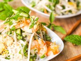Shrimp Summer Roll Salad {Gluten-Free, Dairy-Free}