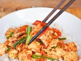 Tomato Egg and Tofu Stir Fry  {Gluten-Free, Dairy-Free}