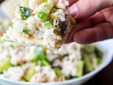 Tuna Egg Salad with Rice, Capers and Cucumbers {gf, df}