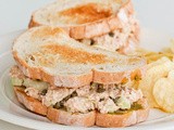 Tuna Sandwich with Pesto and Capers
