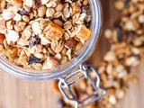 Vegan Apricot Almond Granola {Gluten-Free}