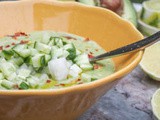 Vegan Avocado Gazpacho {gf}