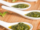 Vegan Basil Pesto {Gluten-Free}