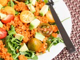 Vegan Buffalo Crumble Salad {Gluten-Free}