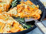 Vegan Butternut Squash Gratin with Creamy Rosemary Cashew Cream {gf, Paleo}