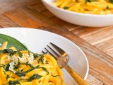 Vegan Creamy Pumpkin Pasta with Sage {Gluten-Free}