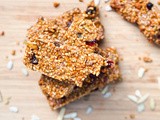 Vegan Gluten-Free Fruit and Nut Granola Bars