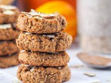 Vegan Healthy Pumpkin Cookies {gf}