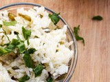 Vegan Jalapeño Lime Rice Pilaf {Gluten-Free}