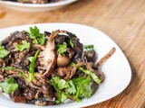 Vegan Mushroom Stir Fry {Gluten-Free}