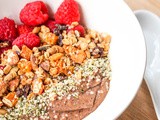 Vegan Papaya Acai Smoothie Bowl {Gluten-Free, Refined Sugar Free}
