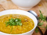 Vegan Red Lentil Apple Soup {Gluten-Free}