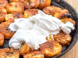 Vegan Sweet Plantains with Coconut Cream {Gluten-Free}