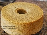 Black Sesame Chiffon Cake 黑芝麻戚风蛋糕