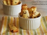 Cranberry Almond Sticks