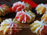 Dahlia Butter Cookies (Strawberry Flavour） 草莓口味花开福贵牛油饼