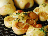 Flower Hot Dog Buns 热狗花朵面包