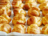 Green Tea Cream Puffs 绿茶泡芙